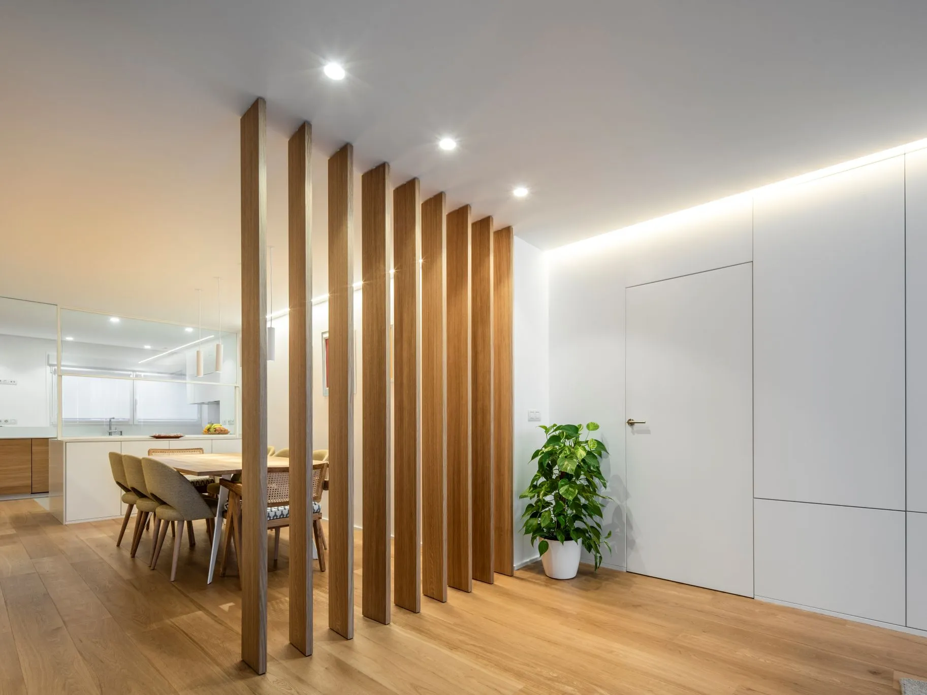 Claustra bois décoratif d'intérieur