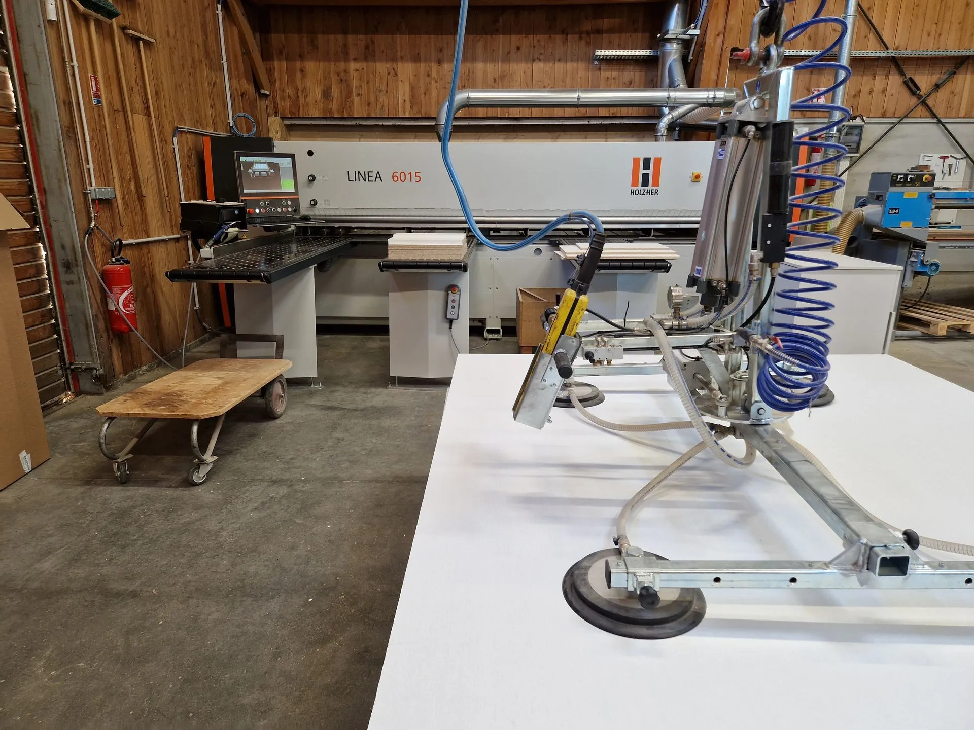 Atelier de fabrication et machines