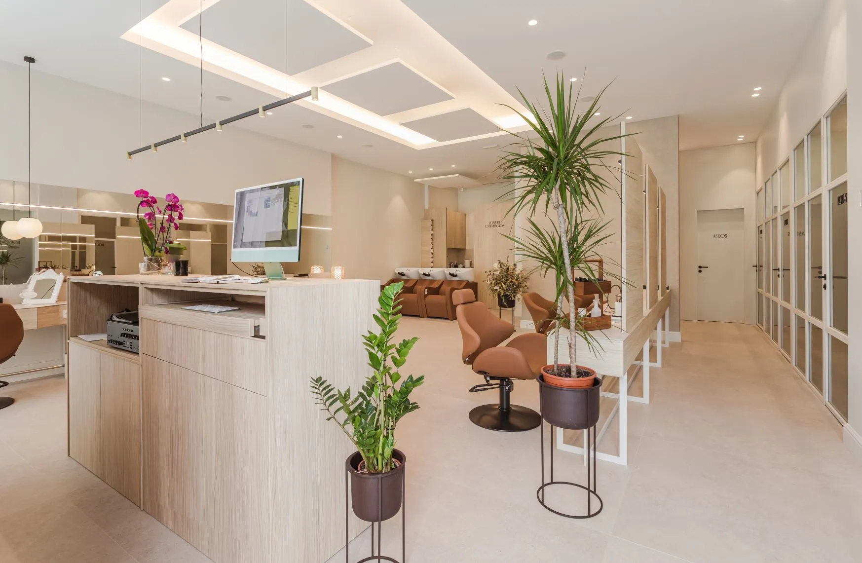 Aménagement intérieur d'un espace professionnel