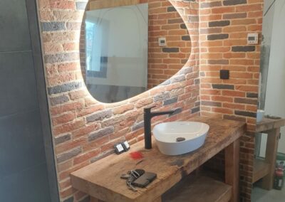 Salle de bain sur mesure à Lézigneux